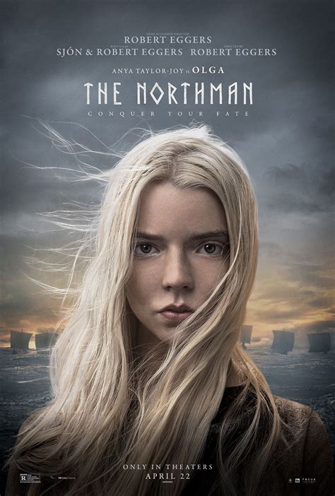 The Northman Posters Reveal Alexander Skarsgård, Nicole Kidman, & Björk