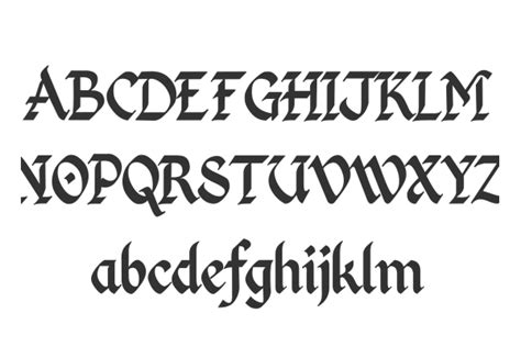 9 Latin Calligraphy Font Images - Medieval Latin Font, Calligraphy ...