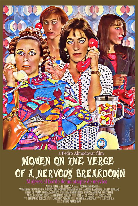 Women on the Verge of a Nervous Breakdown by Nikos Bogris - Home of the Alternative Movie Poster ...