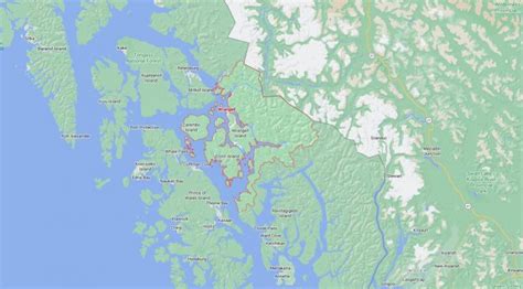 Cities and Towns in Wrangell Borough, Alaska – Countryaah.com