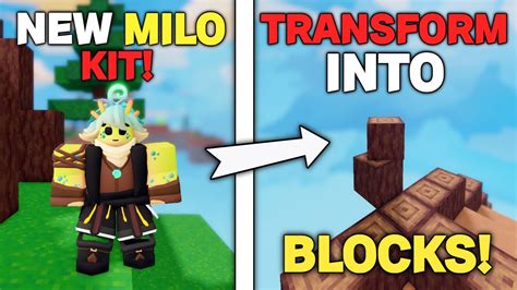 The New Milo Kit in Roblox Bedwars - YouTube