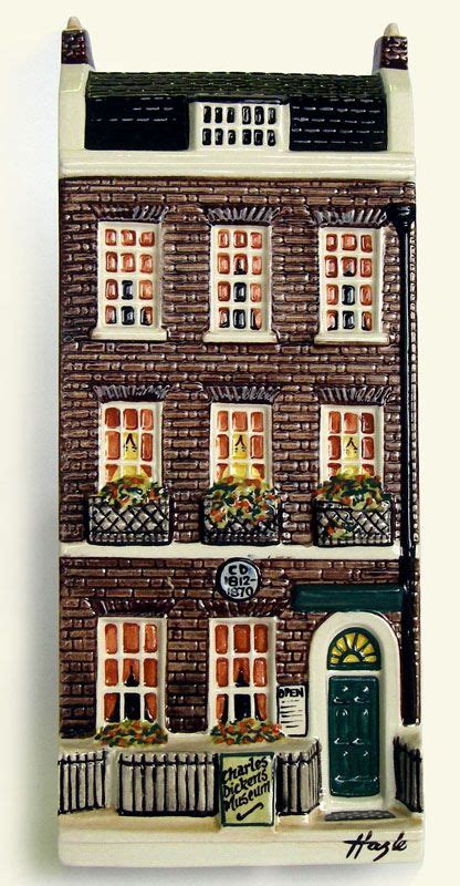 Charles Dickens House | Ceramic houses, Tiny treasures, Holiday decor