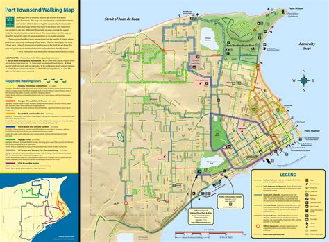 Port Townsend Walking Map - Ontheworldmap.com