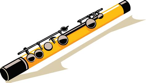 A Yellow Flute, Ready to Play 49264343 Vector Art at Vecteezy