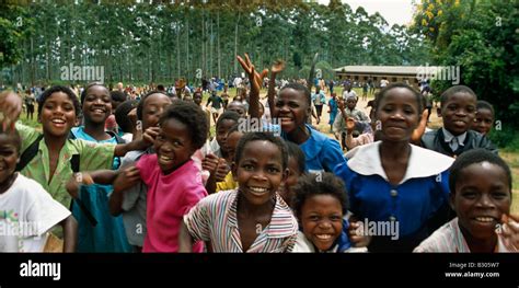 School children in Uganda Stock Photo - Alamy