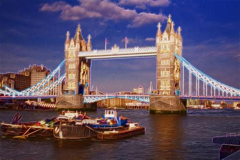 London Thames Bridges #6 Photograph by David French - Fine Art America