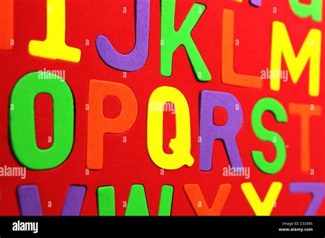 Alphabet puzzle pieces Stock Photo - Alamy