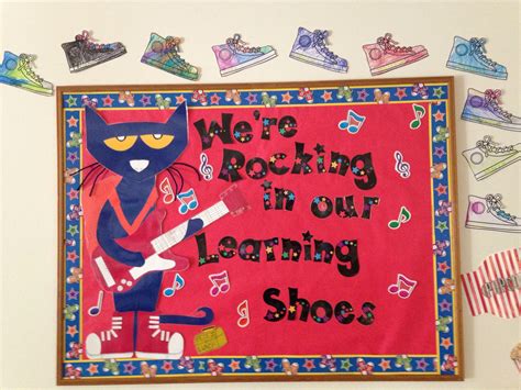 Hot Girl Shoes: Pete The Cat School Shoes Bulletin Board