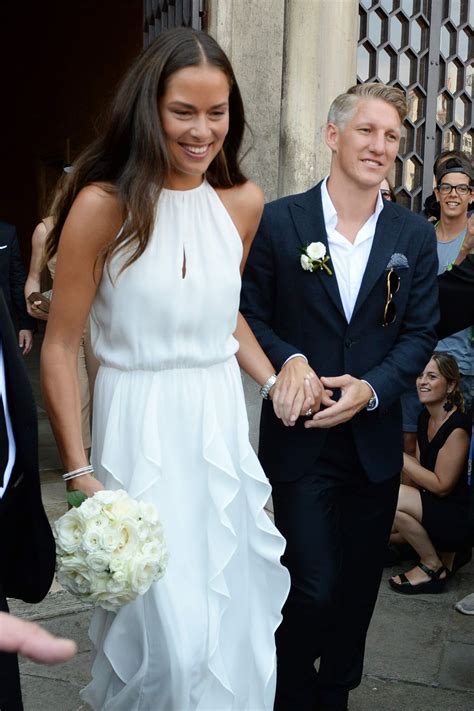 ana-ivanovic-and-bastian-schweinsteiger-at-wedding-ceremony-in-venice ...