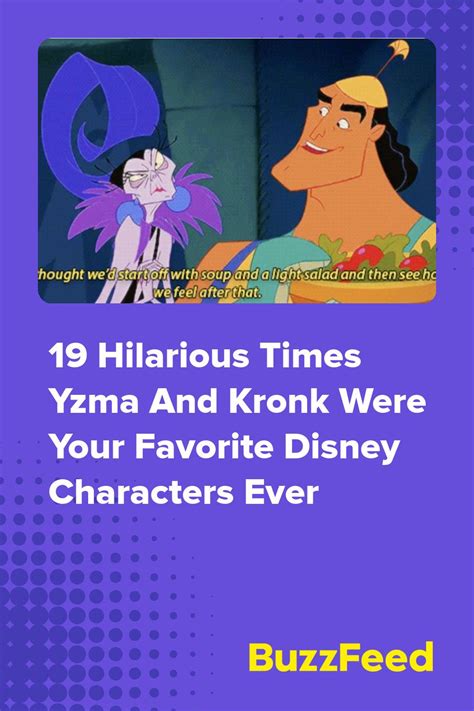 19 Hilarious Times Yzma And Kronk Were Your Favorite Disney Characters Ever Yzma And Kronk ...