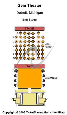 Gem Theatre Tickets in Detroit Michigan, Gem Theatre Seating Charts, Events and Schedule