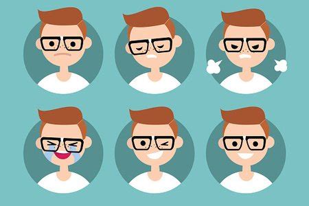 Nerd Boy Profile Pics Stock Clipart | Royalty-Free | FreeImages