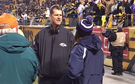 LOOK: Jim, John Harbaugh share brotherly moment after Ravens win ...