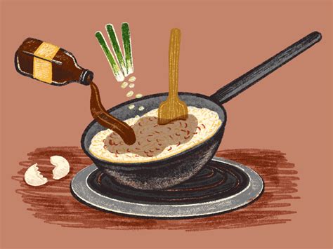 Cartoon Fried Rice