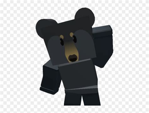 Black Bear - Black Bear Bee Swarm Simulator Clipart (#1093796) - PinClipart