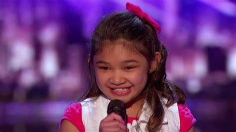 Angelica Hale Performs 'Girl On Fire' Cover at AGT 2017