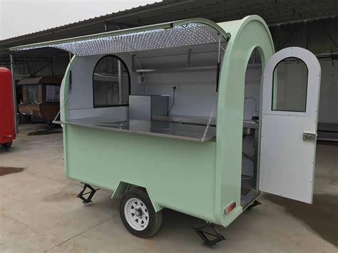 Multipurpose Commercial Snack Food Cart With Mobile Kitchen Machine ...