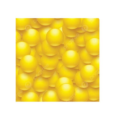 Balls Background Yellow Colored Party Bubble Vector, Colored, Party, Bubble PNG and Vector with ...