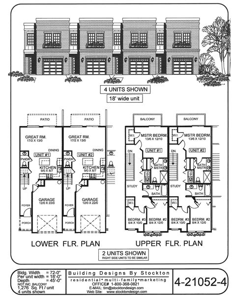 Fourplex Apartment Floor Plans | Floor Roma