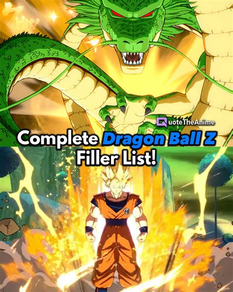 COMPLETE Dragon Ball Z Filler List! (Easy To Follow) | QTA