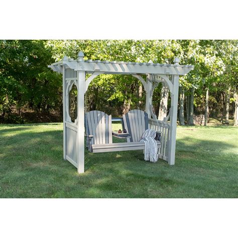 LuxCraft 5' Adirondack Poly Swing | Miller's Outdoor Living