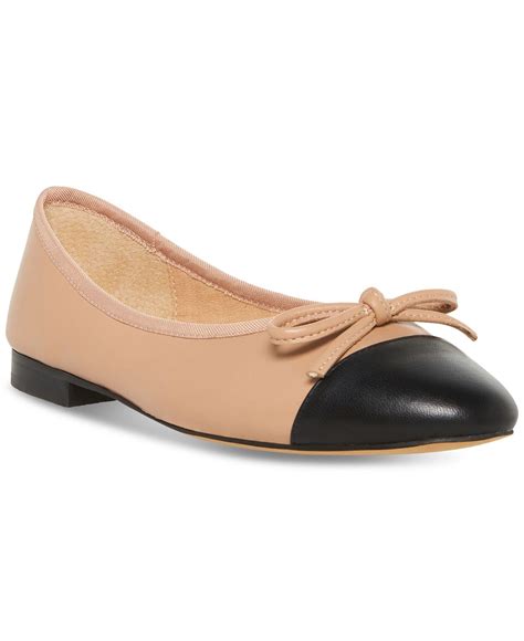 Steve Madden Ellison Slip-on Ballet Flats in Natural | Lyst