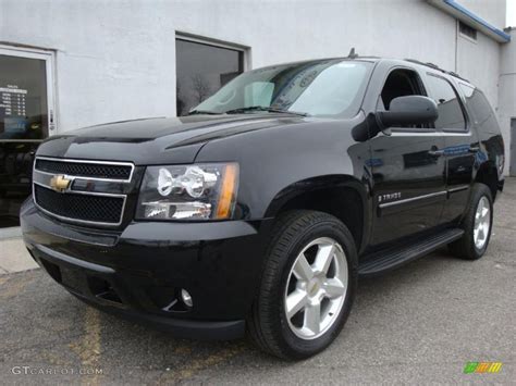 2008 Black Chevrolet Tahoe LTZ 4x4 #26935316 | GTCarLot.com - Car Color ...