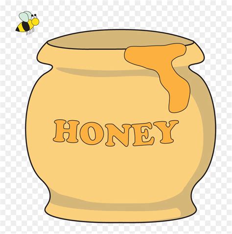 Pooh Honey Jar Clipart