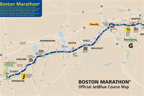 Boston Marathon 2013: Route information, course map and more - Stride ...