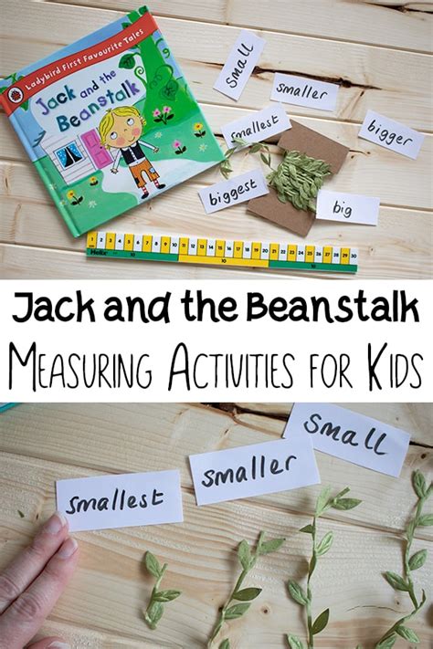 Jack and the Beanstalk Measuring Activities for Preschoolers