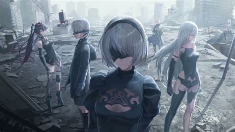 NieR Automata 2B [ Live Wallpaper ] - YouTube