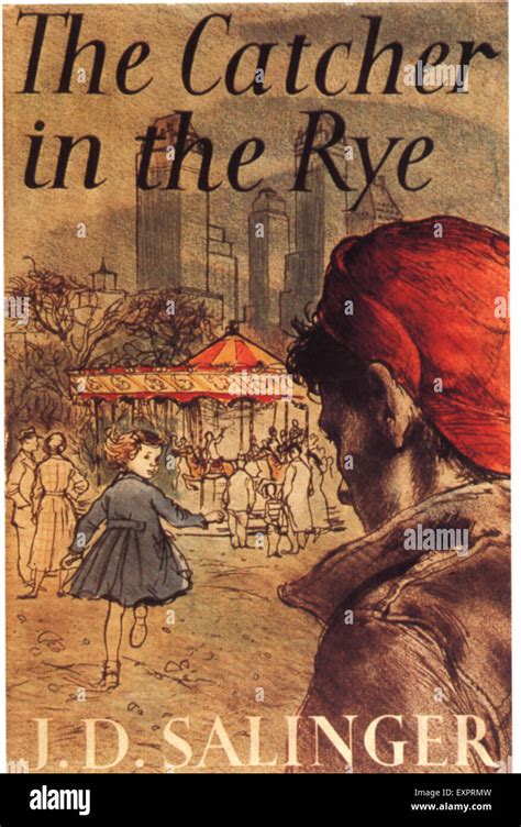 1950s USA The Catcher in the Rye by JD Salinger Book Cover Stock Photo - Alamy