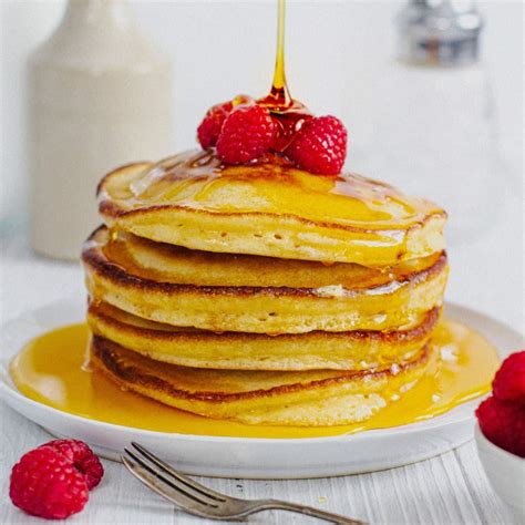 Easy Fluffy American Pancakes - Apply to Face Blog