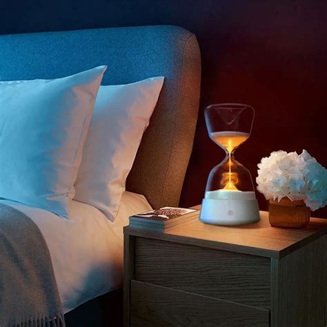 Romantic Colorful Hourglass Timer Night Light Color Changed Bedside ...