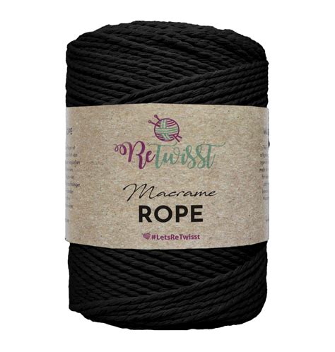 Macrame Rope 3mm - Wool Warehouse - Experts in everything wool!