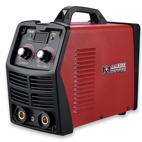 AMICO POWER 180 Amp Stick Arc DC Inverter Welder, 110/230V Dual Voltage Welding-MMA-180 - The ...