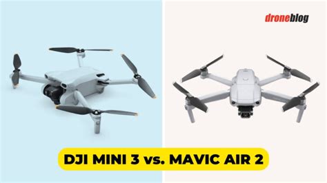 DJI Mini 3 vs. Mavic Air 2 (Which is Better) - Droneblog