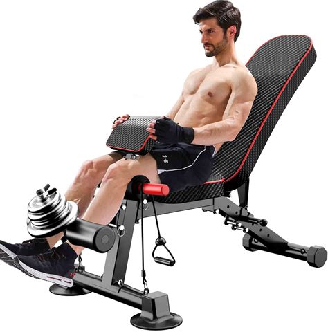 Benches Strength Training Equipment K KiNGKANG Adjustable Weight Bench Utility Workout Bench for ...