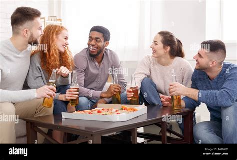 Weekend with friends. Young people spending time together Stock Photo - Alamy