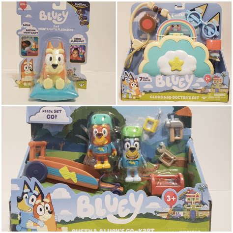 Bluey School Friends Lila and Bingo/Bluey Night light or Terriers and more NEW | #4668310631