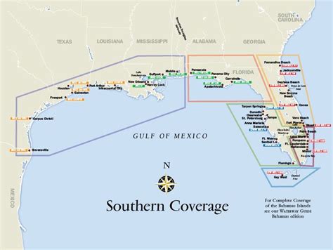 Florida Intracoastal Waterway Map - United States Map