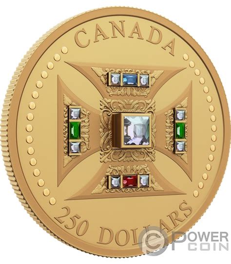 ST EDWARD CROWN Gold Coin 250$ Canada 2023