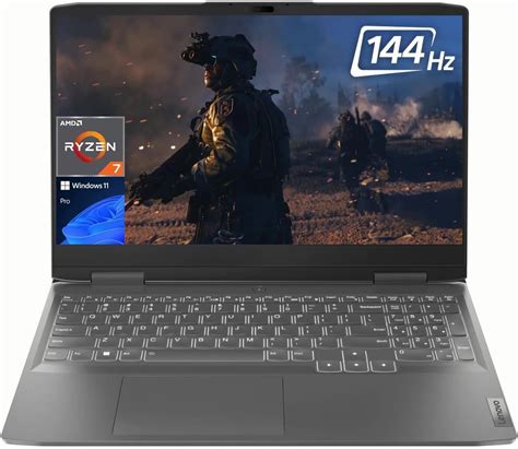 Lenovo LOQ 15 Gaming Laptop, 15.6" FHD IPS 144Hz, AMD 8-Core Ryzen 7 ...