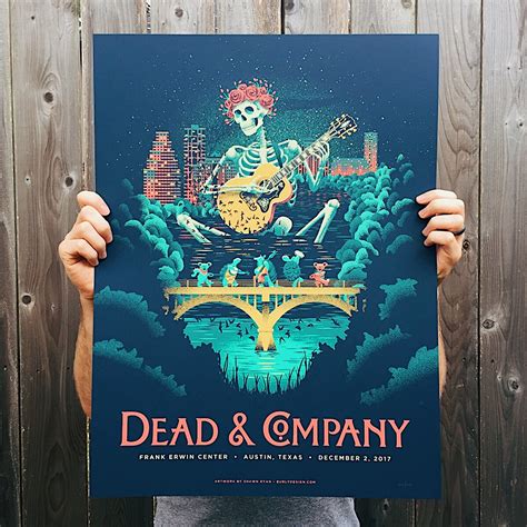 Dead and Company - Austin Poster — Burly Design