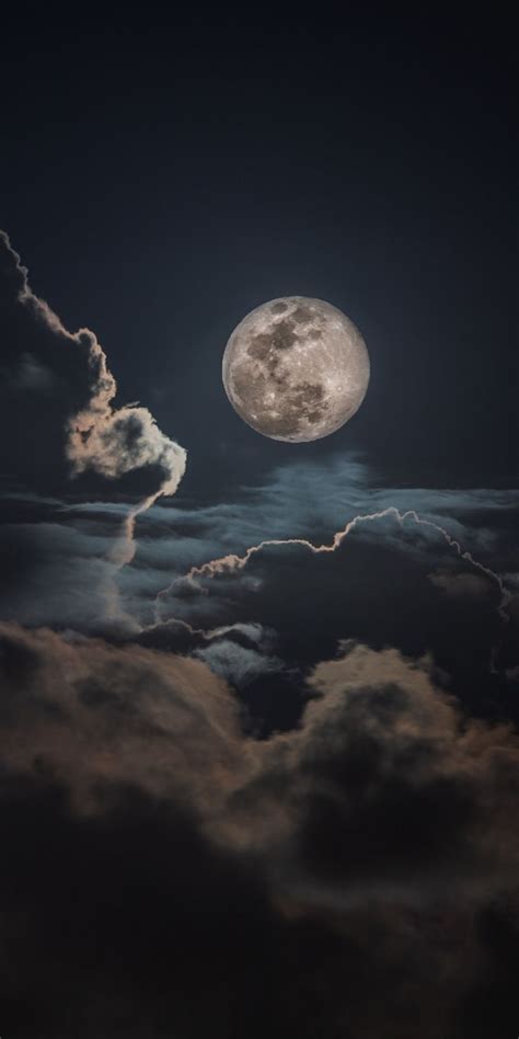 Night, clouds and moon, sky wallpaper telegram in 2019 hátte | Imagens fantásticas, Fotografia ...