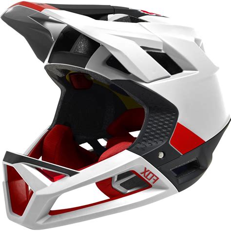 Fox Enduro MTB Helmet Proframe Blocked - Black/White | Maciag Offroad