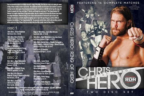 The Wrestling HUB: Reviews: ROH Chris Hero: Ring of Hero Review