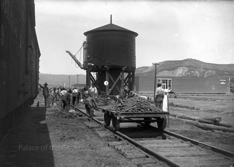 Railroad water tank near Cimarron, New Mexico Photographer: Edward A. Troutman Date: 1909 - 1913 ...