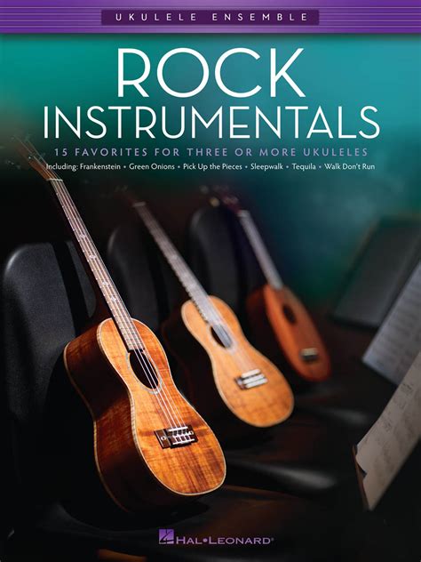 Rock Instrumentals - Ukulele Ensembles Late Intermediate | Hal Leonard ...