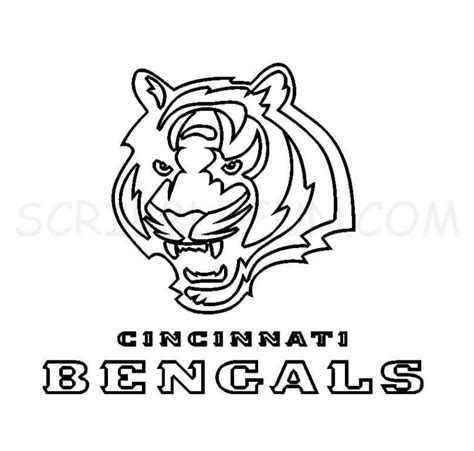 11 Free Cincinnati Bengals Coloring Pages Printable